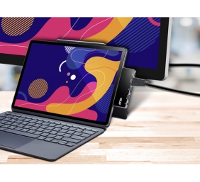 Aten UH3238 USB-C Travel Dock with Power Pass-Through | Aten | USB-C Travel Dock with Power Pass-Through | UH3238-AT | Dock