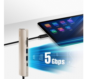 Aten UH3239 USB-C Multiport Mini Dock with Power Pass-Through | Aten | USB-C Multiport Mini Dock with Power Pass-Through | UH3239 | Dock