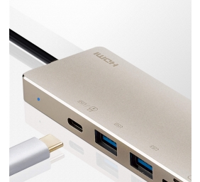 Aten UH3239 USB-C Multiport Mini Dock with Power Pass-Through | Aten | USB-C Multiport Mini Dock with Power Pass-Through | UH3239 | Dock