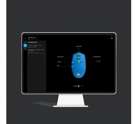Logitech Mouse 910-005798 G203 blue