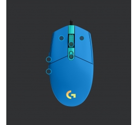 Logitech Mouse 910-005798 G203 blue
