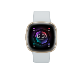 Sense 2 | Smart watch | NFC | GPS (satellite) | AMOLED | Touchscreen | Activity monitoring 24/7 | Waterproof | Bluetooth | Wi-Fi | Blue Mist/Soft Gold