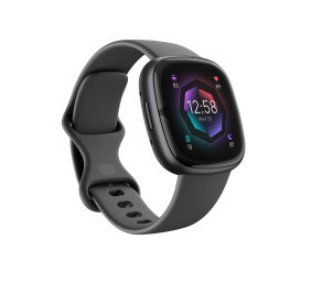 Sense 2 | Smart watch | NFC | GPS (satellite) | AMOLED | Touchscreen | Activity monitoring 24/7 | Waterproof | Bluetooth | Wi-Fi | Shadow Grey/Graphite