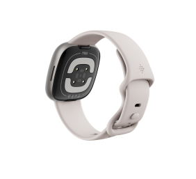 Sense 2 | Smart watch | NFC | GPS (satellite) | AMOLED | Touchscreen | Activity monitoring 24/7 | Waterproof | Bluetooth | Wi-Fi | Lunar White/Platinum
