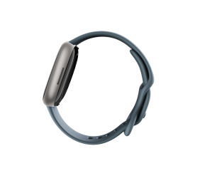 Versa 4 | Smart watch | NFC | GPS (satellite) | AMOLED | Touchscreen | Activity monitoring 24/7 | Waterproof | Bluetooth | Wi-Fi | Waterfall Blue/Platinum