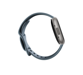 Versa 4 | Smart watch | NFC | GPS (satellite) | AMOLED | Touchscreen | Activity monitoring 24/7 | Waterproof | Bluetooth | Wi-Fi | Waterfall Blue/Platinum