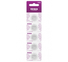 Baterijos Tesla CR2016 Lithium 90 mA (5 vnt)