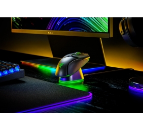 Razer | Mouse Dock Pro + Wireless Charging Puck Bundle | Wireless | USB | Black | Yes