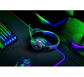 Razer Kraken V3 X Laidinės žaidimų ausinės, USB Type-A, Juoda