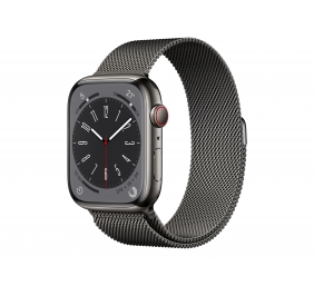 Watch Series 8 | MNKX3UL/A | Smart watches | GPS (satellite) | Retina LTPO OLED | Touchscreen | 45mm | Waterproof | Bluetooth | Wi-Fi | Graphite