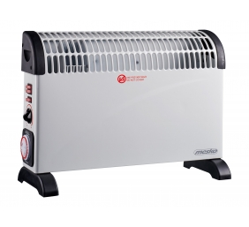 Mesko | Convector Heater with Timer and Turbo Fan | MS 7741w | Convection Heater | 2000 W | Number of power levels 3 | White
