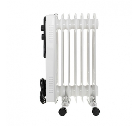 Adler | Oil-Filled Radiator | AD 7815 | Oil Filled Radiator | 1500 W | Number of power levels 3 | White
