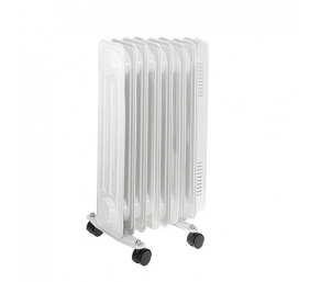 Adler | Oil-Filled Radiator | AD 7815 | Oil Filled Radiator | 1500 W | Number of power levels 3 | White