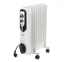 Adler | Oil-Filled Radiator | AD 7816 | Oil Filled Radiator | 2000 W | Number of power levels 3 | White