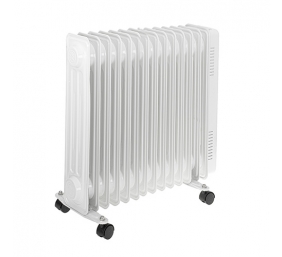 Adler | Oil-Filled Radiator | AD 7818 | Oil Filled Radiator | 2500 W | Number of power levels 3 | White