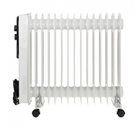 Adler | Oil-Filled Radiator | AD 7819 | Oil Filled Radiator | 2500 W | Number of power levels 3 | White