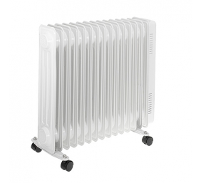 Adler | Oil-Filled Radiator | AD 7819 | Oil Filled Radiator | 2500 W | Number of power levels 3 | White