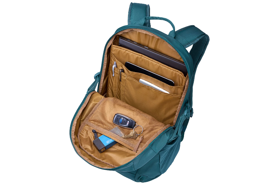 Thule | TEBP4116 | EnRoute Backpack 21L | Backpack for laptop | Mallard Green