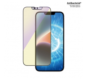 PanzerGlass | Screen protector | Apple | iPhone 14/13/13 Pro | Glass | Black | Ultra-Wide Fit; Scratch resistant; Shock resistant; Easy installation; Anti-blue light; Eye protection; Diamond strength; Antibacterial; Fingerprint resistant | Anti-blue Light