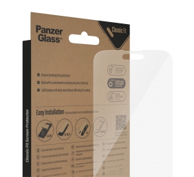 PanzerGlass | Screen protector | Apple | iPhone 14 Pro Max | Glass | Transparent | Classic Fit