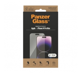 PanzerGlass | Screen protector | Apple | iPhone 14 Pro Max | Glass | Transparent | Classic Fit