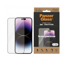 PanzerGlass | Screen protector | Apple | iPhone 14 Pro Max | Glass | Transparent | Ultra-Wide Fit