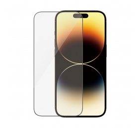 PanzerGlass | Screen protector | Apple | iPhone 14 Pro | Glass | Clear | Ultra-Wide Fit; Easy installation; Privacy Filter; Fingerprint resistant | Anti-Reflective