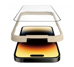 PanzerGlass | Screen protector | Apple | iPhone 14 Pro | Glass | Clear | Ultra-Wide Fit; Easy installation; Privacy Filter; Fingerprint resistant | Anti-Reflective