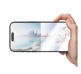 PanzerGlass | Screen protector | Apple | iPhone 14 Pro | Glass | Clear | Ultra-Wide Fit; Easy installation; Privacy Filter; Fingerprint resistant | Anti-Reflective