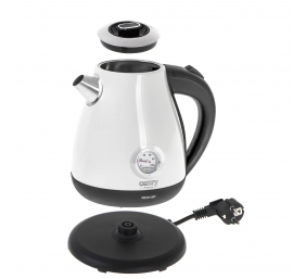 Camry | Kettle with a thermometer | CR 1344 | Electric | 2200 W | 1.7 L | Stainless steel | 360° rotational base | White
