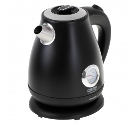 Camry | Kettle with a thermometer | CR 1344 | Electric | 2200 W | 1.7 L | Stainless steel | 360° rotational base | Black
