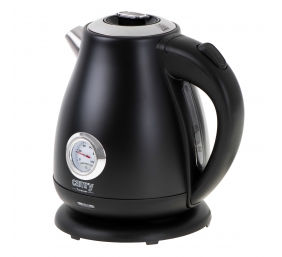 Camry | Kettle with a thermometer | CR 1344 | Electric | 2200 W | 1.7 L | Stainless steel | 360° rotational base | Black