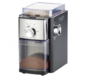 Adler | Coffee Grinder | AD 4448 | 300 W | Coffee beans capacity 250 g | Number of cups 12 per container pc(s) | Black