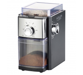 Adler | AD 4448 | Coffee Grinder | 300 W | Coffee beans capacity 250 g | Number of cups 12 per container pc(s) | Black