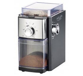 Adler | Coffee Grinder | AD 4448 | 300 W | Coffee beans capacity 250 g | Number of cups 12 per container pc(s) | Black