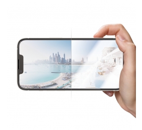 PanzerGlass | Screen protector | Apple | iPhone 14/13/13 Pro | Glass | Clear | Ultra-Wide Fit; Easy installation; Privacy Filter; Fingerprint resistant | Anti-Reflective