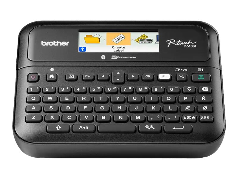 Brother PT-D610BT | Mono | Thermal | Label Printer | Black