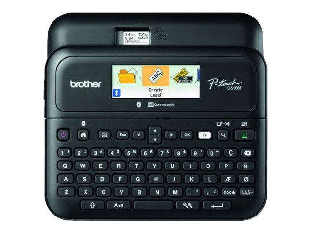 Brother PT-D610BT | Mono | Thermal | Label Printer | Black