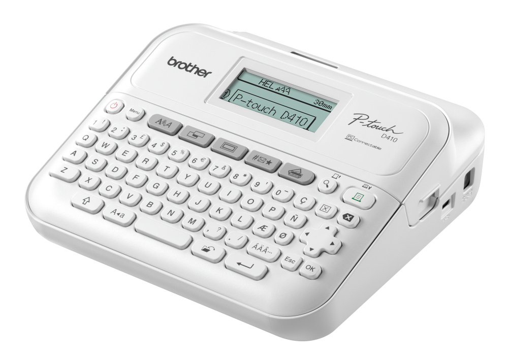Brother PT-D410 | Mono | Thermal | Label Printer | White