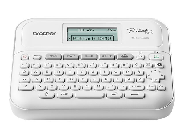 Brother PT-D410 | Mono | Thermal | Label Printer | White