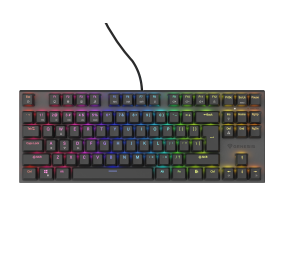 Genesis | THOR 303 TKL | Black | Mechanical Gaming Keyboard | Wired | RGB LED light | US | USB Type-A | 865 g | Replaceable "HOT SWAP" Switches
