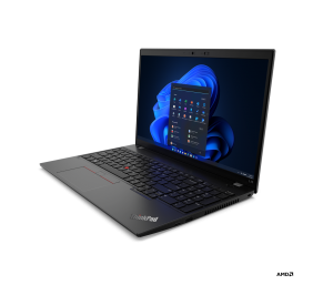 Lenovo ThinkPad L15 (Gen 3) Black, 15.6 ", IPS, FHD, 1920x1080, Anti-glare, AMD Ryzen 5 PRO, 5675U, 8 GB,  SO-DIMM DDR4-3200, SSD 256 GB, AMD Radeon Graphics, No Optical drive, Windows 11 Pro, 802.11ax, Bluetooth version 5.2, LTE Upgradable, Keyboard lang