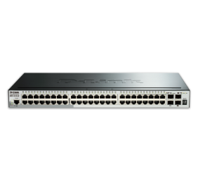 D-Link | Stackable Smart Managed Switch with 10G Uplinks | DGS-1510-52X/E | Managed L2 | Rackmountable | Gigabit Ethernet (copper) ports quantity 48