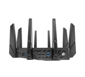 Tri-band Gigabit Wifi-6 Gaming Router | ROG Rapture GT-AX11000 PRO | 802.11ax | 480+1148 Mbit/s | 10/100/1000 Mbit/s | Ethernet LAN (RJ-45) ports 4 | Mesh Support Yes | MU-MiMO Yes | No mobile broadband | Antenna type 8xExternal