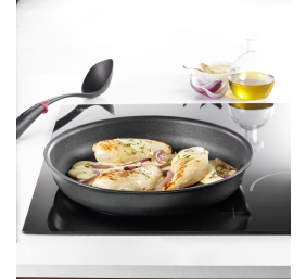 TEFAL Ingenio Expertise Set 2 pcs.  L6509202 Frying, Diameter 28 / 24 cm, Suitable for induction hob, Removable handle, Black