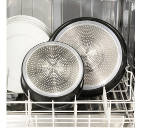 TEFAL Ingenio Expertise Set 2 pcs.  L6509202 Frying, Diameter 28 / 24 cm, Suitable for induction hob, Removable handle, Black