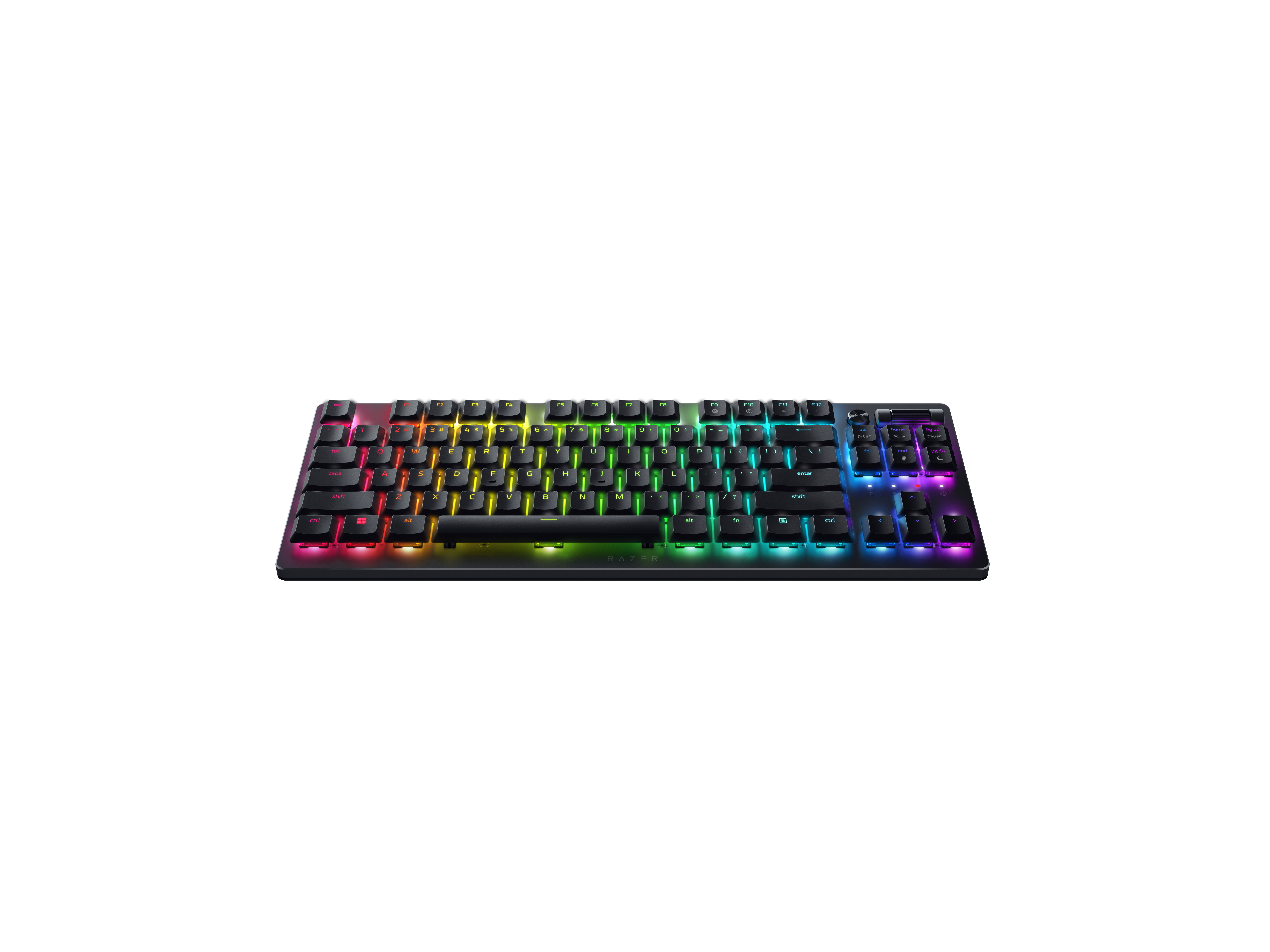 Razer Deathstalker V2 Pro Tenkeyless, Gaming Keyboard, RGB LED light, RU, Black, Wireless,  Linear Optical Switch