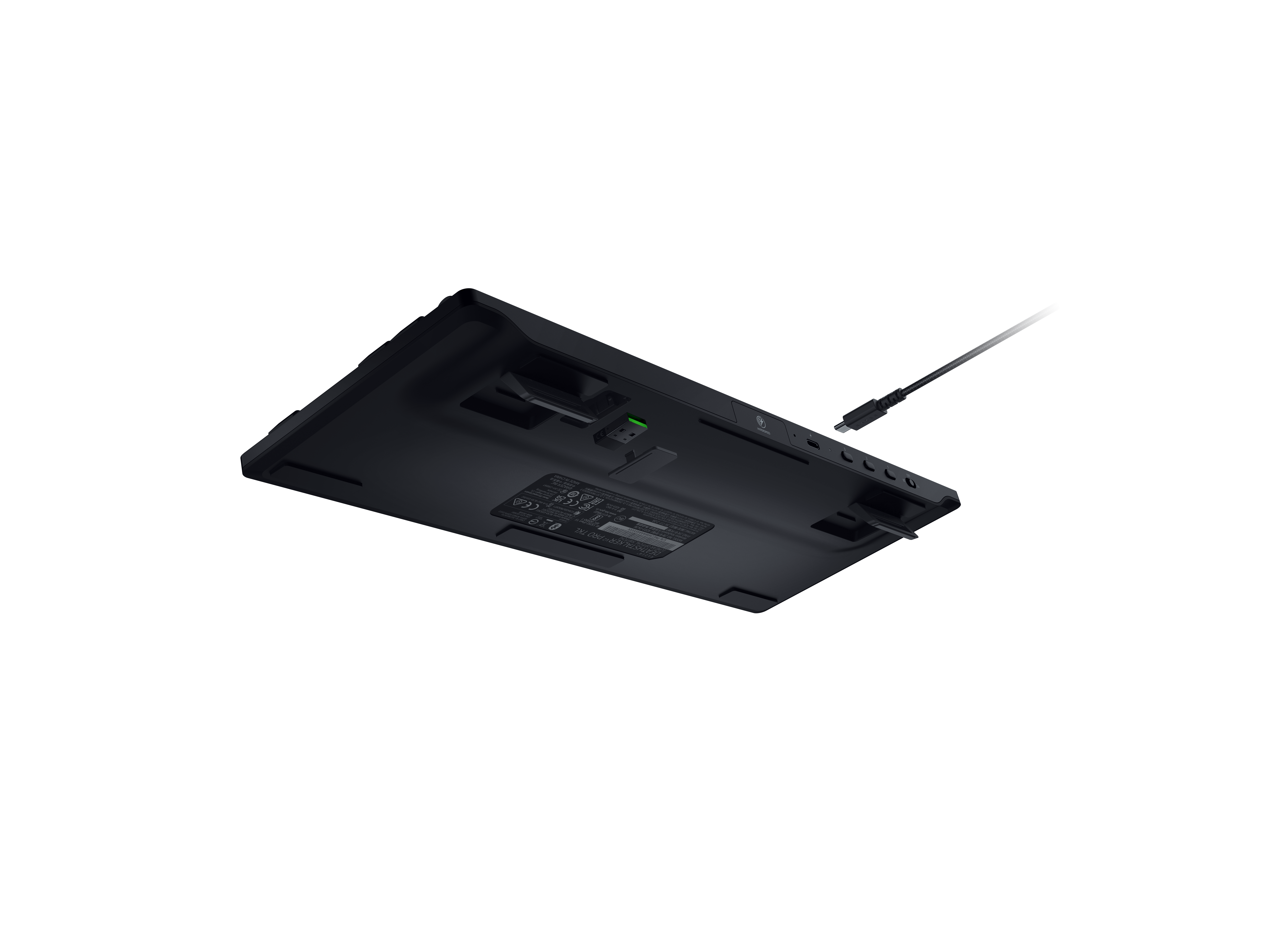 Razer Deathstalker V2 Pro Tenkeyless, Gaming Keyboard, RGB LED light, RU, Black, Wireless,  Linear Optical Switch