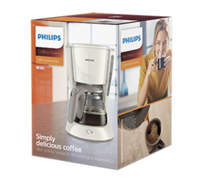 Philips | Daily Collection Coffee maker | HD7461/00 | Pump pressure 15 bar | Drip | Light Brown