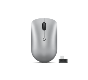 Lenovo | Wireless Compact Mouse | 540 | Red optical sensor | Wireless | 2.4G Wireless via USB-C receiver | Cloud Grey | 1 year(s)
